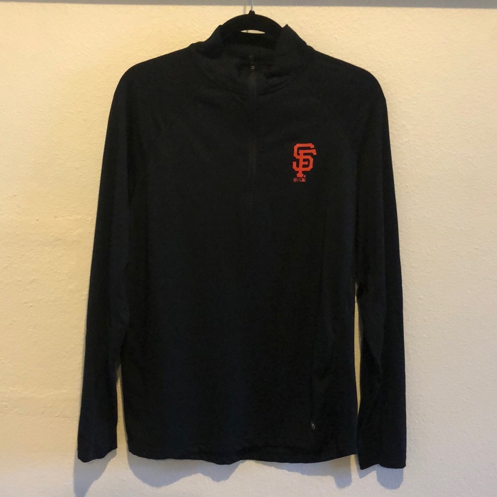 SF giants half zip ling sleeve by ‘47